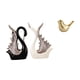 thumbnail image 1 of Figuras De Cisnes, Estatuas De Animales De Cerámica, Esculturas, Colección De Escritorio, Adorno, Decoración Moderna Para El Hogar, Estante, Aniversario, Chimenea, Repisa De Oficina, Sala De, 1 of 8