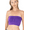 Purple, variant on Seamless Bandeau Bra Tube Top Removable Pads (2X-3X, Dk Purple), 2X-3X, Dk Purple