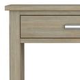 thumbnail image 5 of Simpli Home Kitchener 47 inch Wide Solid Wood Contemporary Console Sofa Table in Distressed Grey, 5 of 12
