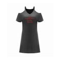 thumbnail image 1 of Vestido informal con hombros descubiertos para mujer, vestido informal para viaje, playa, regalo para mujer L, 1 of 7