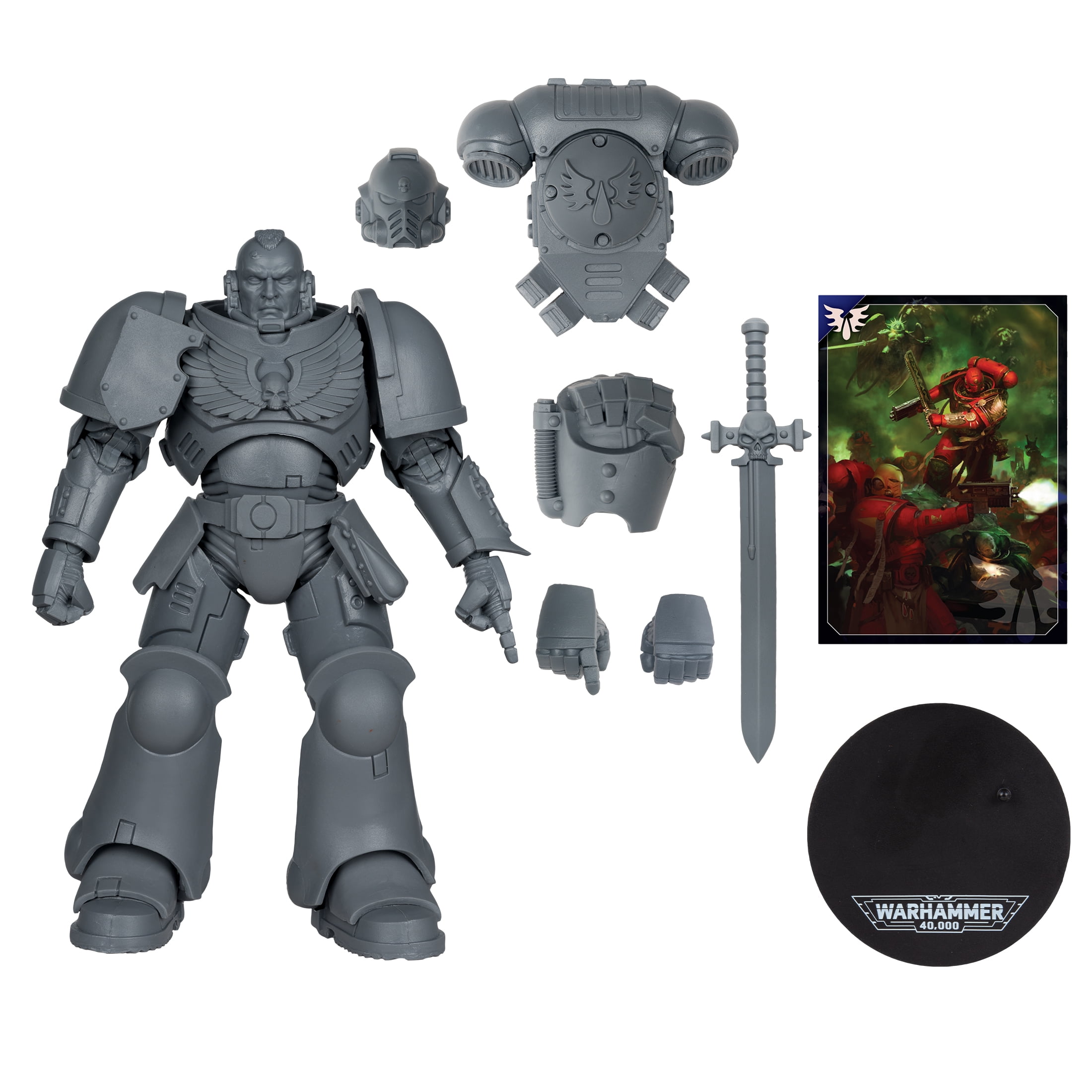 Assault Intercessor Sergeant: Blood Angel (Warhammer 40,000) Artist Proof 7" Figure - McFarlane Toys