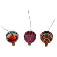 thumbnail image 5 of Kurt Adler Hanging Pre-Lit Glass Ornaments, USB-Powered Hot Air Balloons, Assorted Colors, 5 of 7