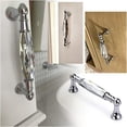 thumbnail image 4 of 2pcs Crystal Drawer Handles Wardrobe Kitchen Door Knob Cabinet Pull Door Handle(silver,Small), 4 of 5