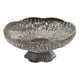 thumbnail image 4 of Cuenco de pedestal decorativo para sala de estar, regalo de inauguración de la casa, centro de mesa Gris, 4 of 9