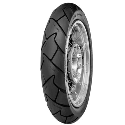 120/70ZR-17 (58W) Continental ContiTrail Attack 2-Front Dual Sport Motorcycle Tire for BMW K1300S HP 2012