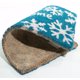 thumbnail image 2 of Welcome Snow Flakes Azul, Blanco -341BCM Imports Decor 341BCM, 2 of 2