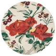thumbnail image 3 of SAFAVIEH Martha Stewart Rose Chintz Floral Wool Area Rug, Shortbread, 4' x 6', 3 of 8
