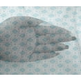 thumbnail image 4 of oneOone Viscose Chiffon Sky Blue Fabric Geometric Check Craft Projects Decor Fabric Printed By The Yard 42 Inch Wide, 4 of 4