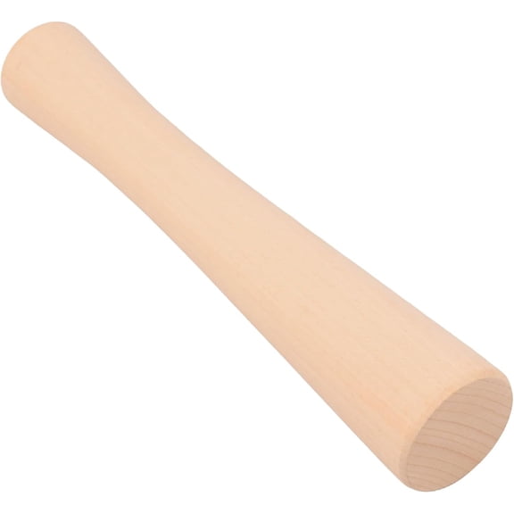 12" Sauerkraut Pounder Natural Beech Wood Smasher for Fermentation Crocks and Mason Jars Cabbage Sauerkraut Pounder, Fermenting Food Tool Packer Stomper