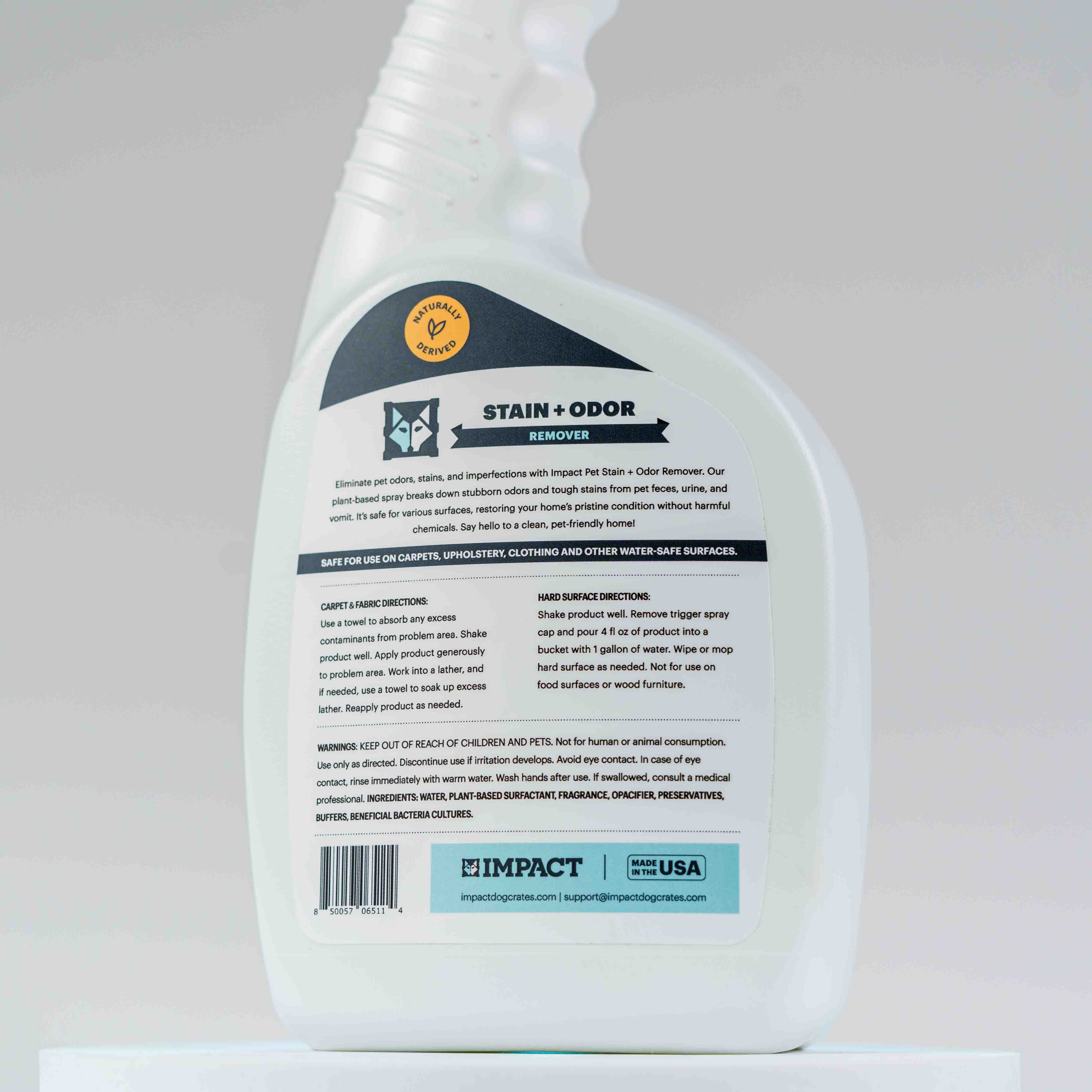 Impact Dog Crates Stain + Odor Remover