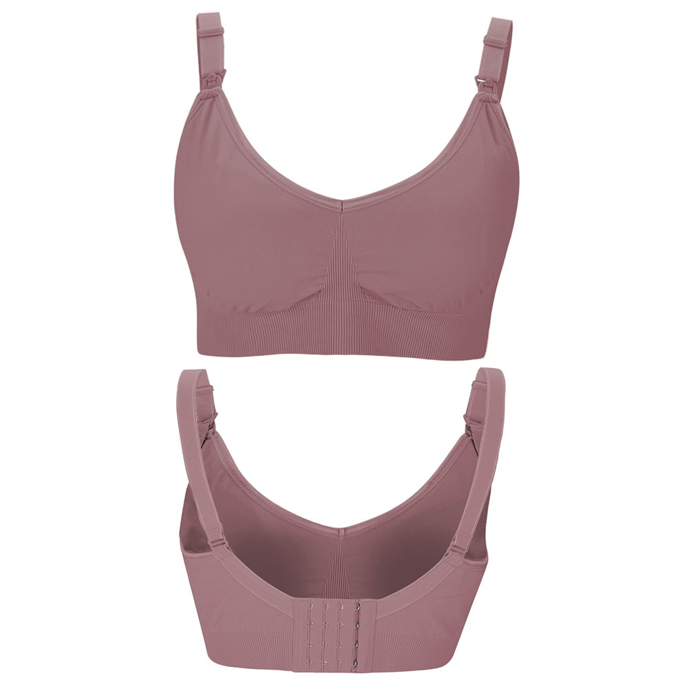 Mgaxyff Mgaxyff Pregnant Women Bra,Women Full Cup Padded Nursing Bra