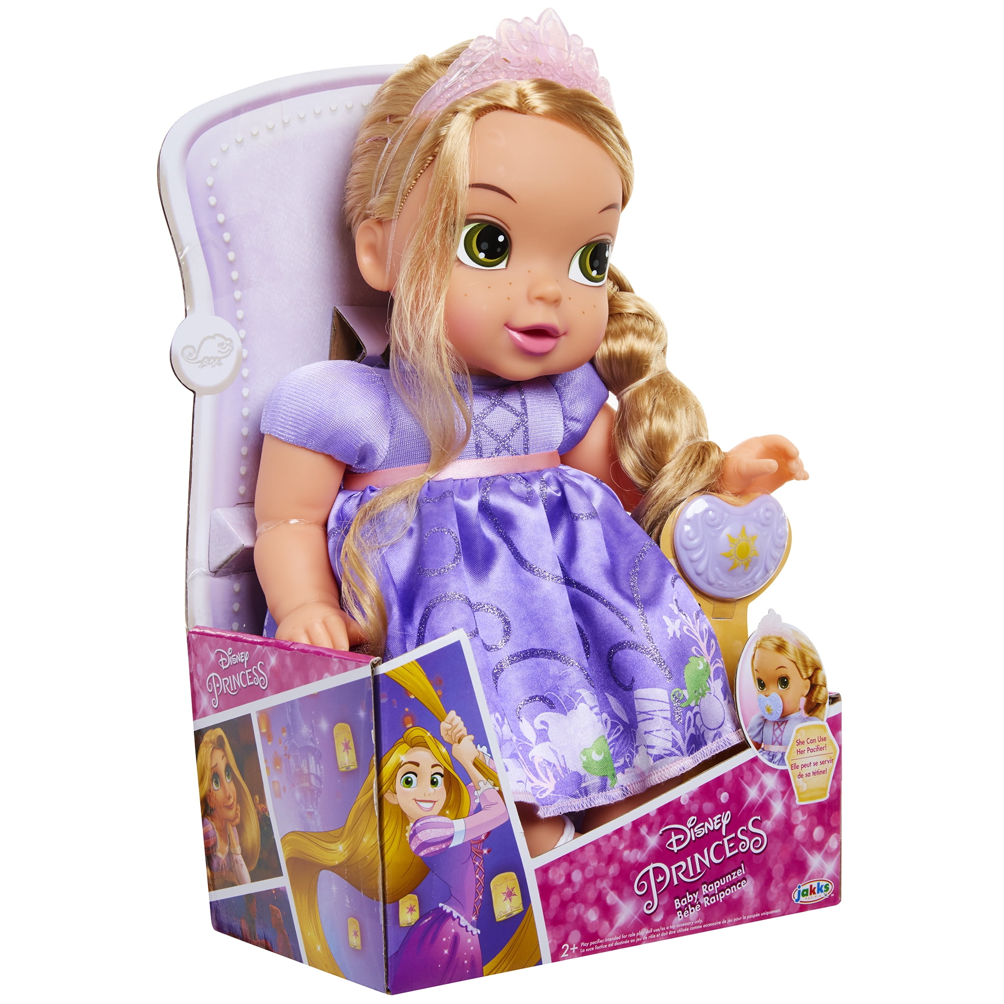 Disney Princess Deluxe Baby Rapunzel Dolls Includes Tiara And Bottle For Children Ages 2 Walmart Com Disney Princess Deluxe Baby Rapunzel Dolls Includes Tiara And Bottle For Children Ages 2 Walmart Com