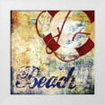 thumbnail image 3 of Paul Brent 15x15 White Modern Wood Framed Wall Art Titled - Nautical Motif II, 3 of 5