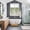 SpringGreen Beige, variant on Spring Botanical Kitchen Curtains Window Panels, Watercolor Leaves Flowers Birds Country Insulated Window Treatment Curtain, Grommet Curtains for Bedroom/Living Room/Bathroom, 2 Piece 27.5"Wx39"L