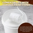 thumbnail image 2 of 3Pcs 4 Inch Drywall Compound Roller Cover with Paint Frame,Drywall Texture Brush,Mud Roller for Putty,Diatomaceous Earth, 2 of 7