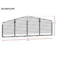 thumbnail image 4 of Arrow 20 x 7 ft Eggshell Rear Wall Kit For Steel Carport, 4 of 12