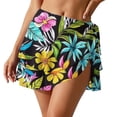 thumbnail image 2 of Gamivast Sarong Cover up for Women Tropical Print Wrap Skirt Swimsuit Cover up Skirt Flowy Beachwear Vacation Resort Wear Cruise Poolside Beach to Boardwalk, 2 of 6