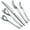 Silver, variant on Just Houseware Gold Silverware Set 20 Pieces, Stainless Steel Flatware Set, Titanium Plating Cutlery Set, Service Set for 4