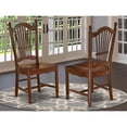 thumbnail image 2 of Sillas de comedor East West Furniture Dover de madera de caoba, juego de 2, 2 of 6