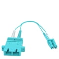 thumbnail image 1 of Cablerack Adaptador De Fibra Sc A Lc 50/125 Om4 Convertidor Dúplex Multimodo Dongle, 1 of 2