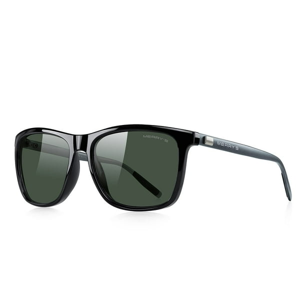 Gafas de sol MERRY'S unisex de aluminio polarizado S8286 (verde, 56)
