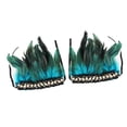 thumbnail image 4 of Muñequeras de plumas góticas Colco para Rave Brasil Puños de muñeca, 4 of 8