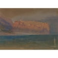 thumbnail image 3 of Joseph Mallord William Turner 14x11 Black Modern Framed Museum Art Print Titled - Corsica (Between 1830 and 1835), 3 of 5