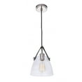 thumbnail image 2 of 51391-PLN Craftmade Lighting Hagen - One Light Pendant - 7.87 inches wide by 11 inches high-Polished Nickel Finish    -Traditional Installation, 2 of 5