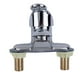 thumbnail image 2 of Mixer Tap Replacements Basin Faucet Shower Faucet G1/2inch Hot And Cold Water Lifting Type Single Handle Zinc Alloy, 2 of 10