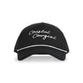 thumbnail image 3 of No Boundaries Embroidered Graphic Trucker Hat, Women's, Black, 3 of 3