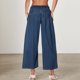 thumbnail image 4 of WILLBEST Pantalones Mujer Pantalones Vaqueros de Pierna Ancha y Cintura Alta para Mujer, Cómodos, Holgados E Informales Con Cordón para Uso Diario En Verano y Otoño. Extra Grande, 4 of 8