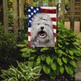 thumbnail image 2 of Carolines Treasures CK6495GF Coton de Tulear Dog American Garden Size Outdoor-Flags, Multicolor, 2 of 3