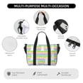 thumbnail image 3 of Sigee Rainbow Rabbit for Hand Travel Bag,Sports Tote Gym Bag for Men and Women, 3 of 7