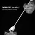 thumbnail image 6 of 1Pcs Bartender Tool,10'' Long Handle Drink Stirrer,Reusable Stainless Steel Coffee Stirring Spoon,Beverage Cocktail Stirrers,Cocktail Drink Mixing Swizzle Stick,Kitchen Condiment Spoon(Silver), 6 of 7