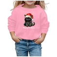 thumbnail image 1 of PMVFHDE Chandail à Capuchon et Chandails en Molleton pour Filles Noël Mode Décontractée Imprimé Manches Longues Col Rond pour Filles - et Vêtements Confortables, 1 of 4