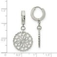 thumbnail image 3 of White Stainless Steel Earring Drop & Dangle Women'S 36.32 mm 13.3, 3 of 3