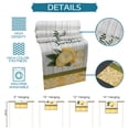 thumbnail image 7 of Table Runner Dresser Scarves 36 Inch Long, Summer Lemon on Wooden Plank Linen Dining Table Runners Farm Retro Wood Grain Tabletop Scarf for Wedding Holiday Party Kitchen, 7 of 7