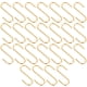 thumbnail image 1 of Ganchos en S para joyería, colgadores de joyería en forma de S, organizadores de guardarropa, ganchos de cocina, 25 uds., 1 of 5