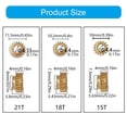 thumbnail image 5 of LICEWO 6 Pack Iron Guitar Tuning Gears Iron Guitar Gear Replacement for Guitar, 5 of 11