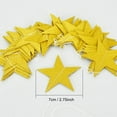 thumbnail image 2 of 4 Pcs 52 Feet Gold Glitter Star Paper Garland,Bexikou Double Side Star Hanging Decorations,Sparking Twinkle Star Garland for Birthday Wedding Engagement Baby Shower Christmas Holiday Party, 2 of 8