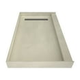 thumbnail image 5 of Tile Redi Rt3660r-Pvc Redi Trench 60" X 36" Rectangular Shower Base - Bronze, 5 of 7