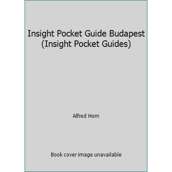 Pre-Owned Insight Pocket Guide Budapest (Insight Pocket Guides) (Paperback) 158573084X 9781585730841