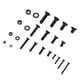 thumbnail image 4 of Surtido de 1220 tornillos, tuercas y arandelas, M2, M3, M4, M5, cabeza plana, hexagonal, sujetadores de acero al carbono, 4 of 14