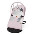 thumbnail image 1 of Asiento hamaca portátil para bebés Mommyhug de 0 a 18 meses con 3 modos, color rosa, 1 of 6