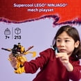 thumbnail image 4 of LEGO NINJAGO Arin’s Spinjitzu Battle Mech Building Toy - Ninja Building Set for Kids, Ages 7+ - With Arin, Baby Ryu, & Villain Minifigures - Gift Idea for Boys, Girls, & Dragons Rising Fans - 71839, 4 of 8
