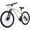 White, variant on Hykolity Mountain Bike 26 Inch MTB Bicycle for Outing Riding 21 Speed Trail Bike Men Women Lightweight Aluminum Frame Comfort Seat Full Suspension Light Aqua