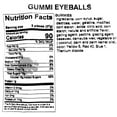 SweetGourmet Gummy Eyeballs Halloween Bulk Candy 2 Pounds