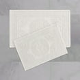 thumbnail image 5 of White, Medallion, 2-Piece Bath Rug Set, Jean Pierre, 5 of 10