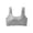 Bras 5#Grey, variant on Womens Bras Seamless Lift and Support Solid Color Bra with Side Coverage for Full Bust Comfort Sports Yoga Workout Wear