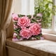 thumbnail image 5 of Fundas de almohada vintage con motivos florales y pájaros para el hogar, sala de estar, sofá, fundas de cojín estampadas con bordado simulado, artículos de decoración para el hogar, funda de almohada, 5 of 6